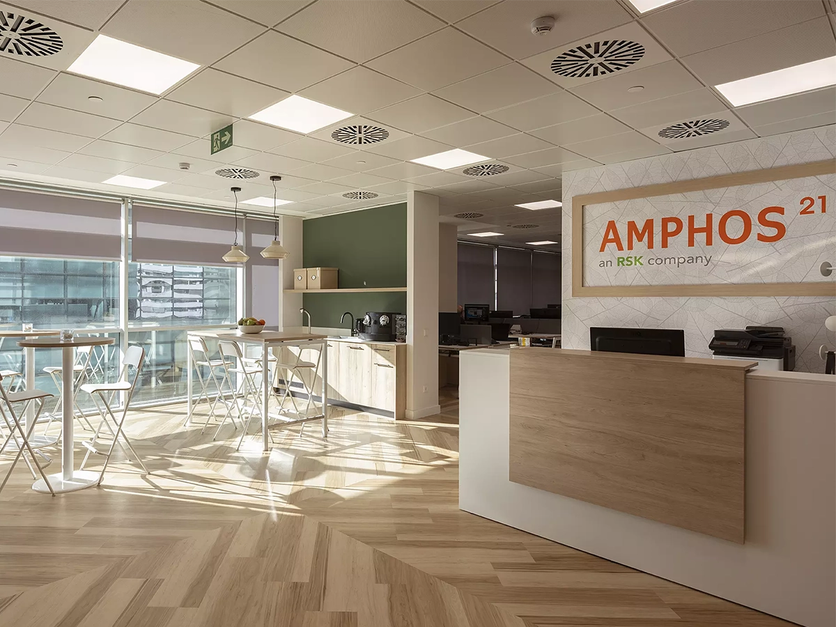 Reforma integral de las nuevas oficinas de Amphos 21